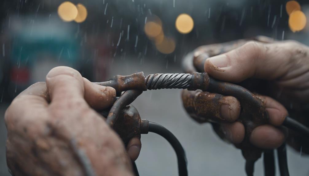 checking car battery connections