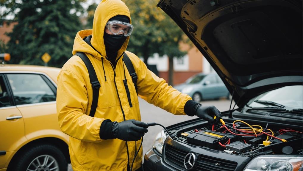 safely jump starting cars